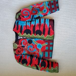 Applique Bolero Jacket